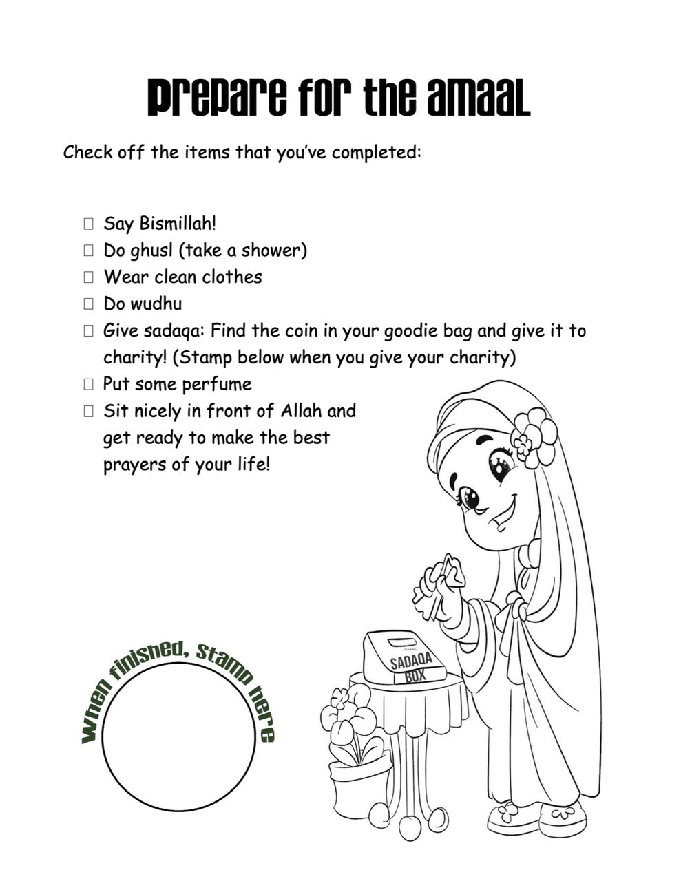 Laylat al Qadr Activity Book