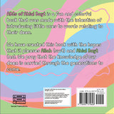 Colorful book cover of ABCs of Ahlulbayt by Sanadi Publications with text and a barcode on a multicolored background