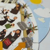 Between The Two Shrines Jigsaw Puzzle