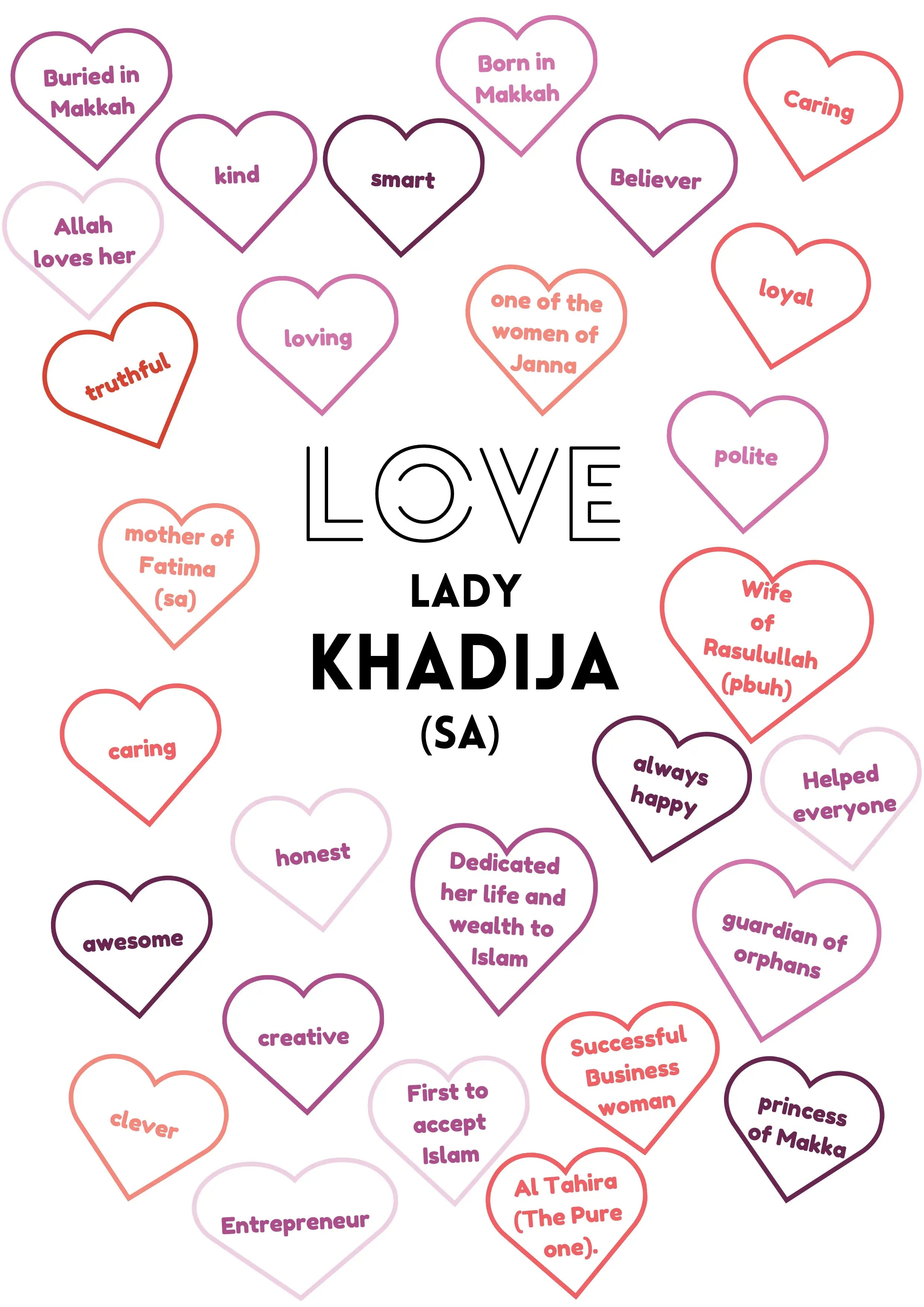 Bibi Khadija (sa) Activity Booklet