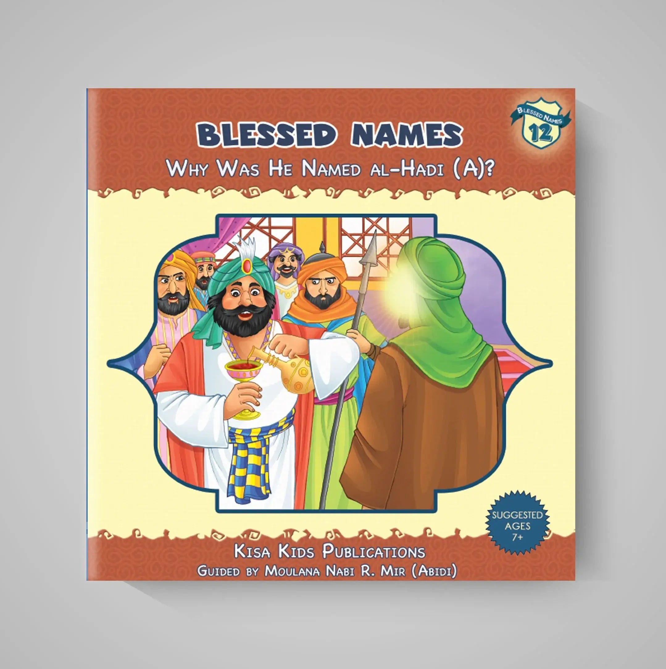Book cover of 'Blessed Names' series with illustrated characters and text.