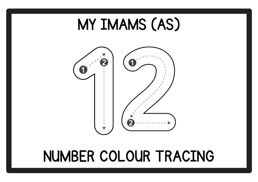 My Imams Number Colour Tracing