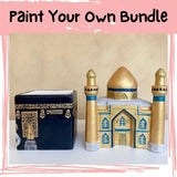Holy Kaaba + Imam Ali Shrine Ceramic Paint Kit