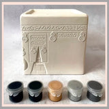 Holy Kaaba + Imam Ali Shrine Ceramic Paint Kit