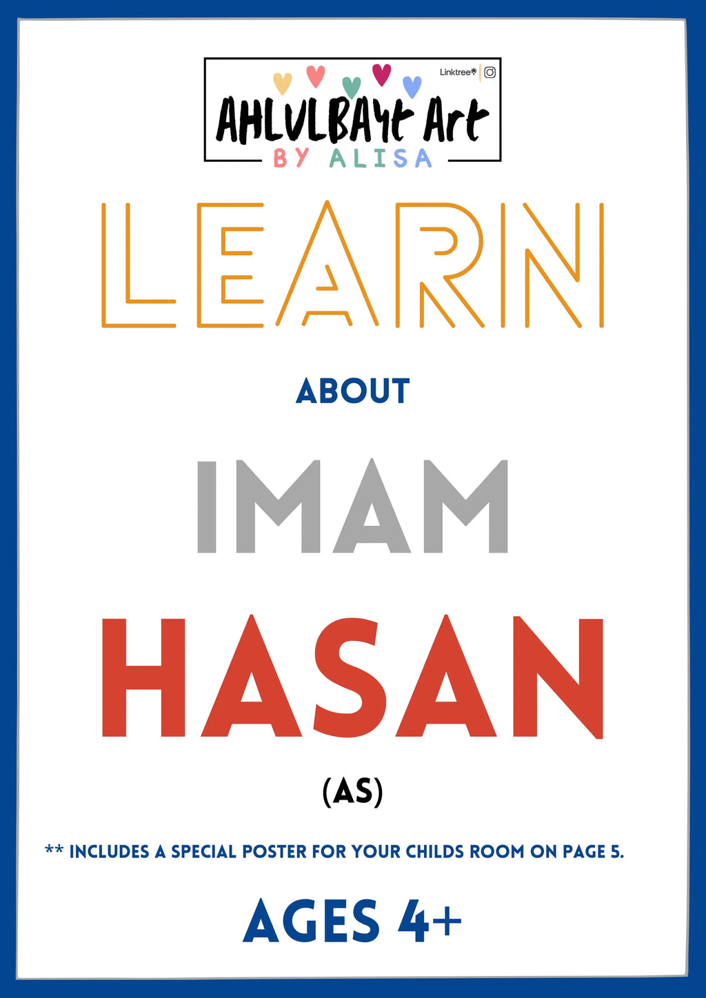 Imam Hasan (as) Activity Booklet
