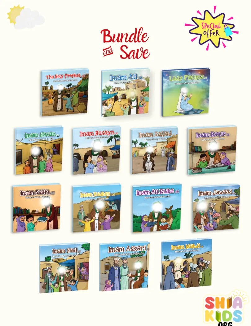 Set of children's books 14 Infallibles series with colorful illustrations on a white background.