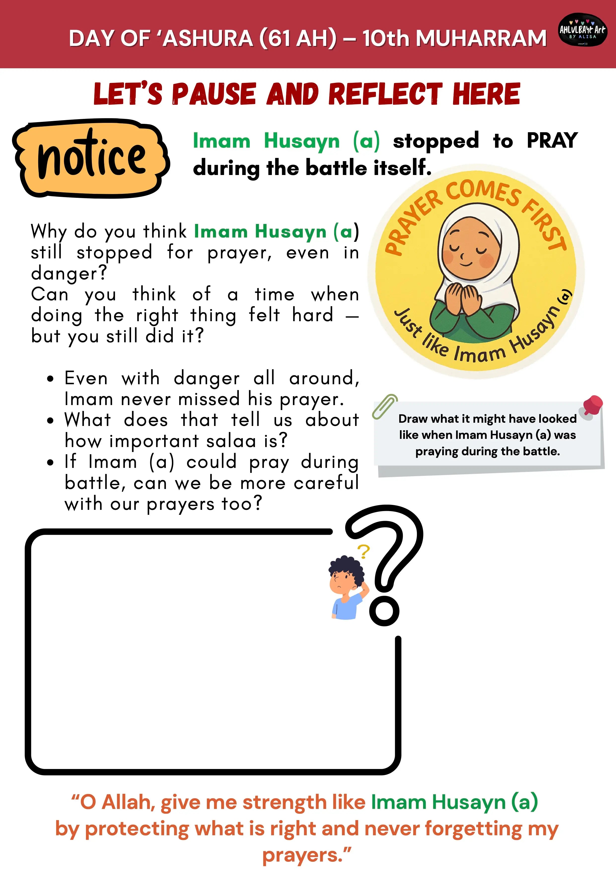 Understanding Muharram Workbook