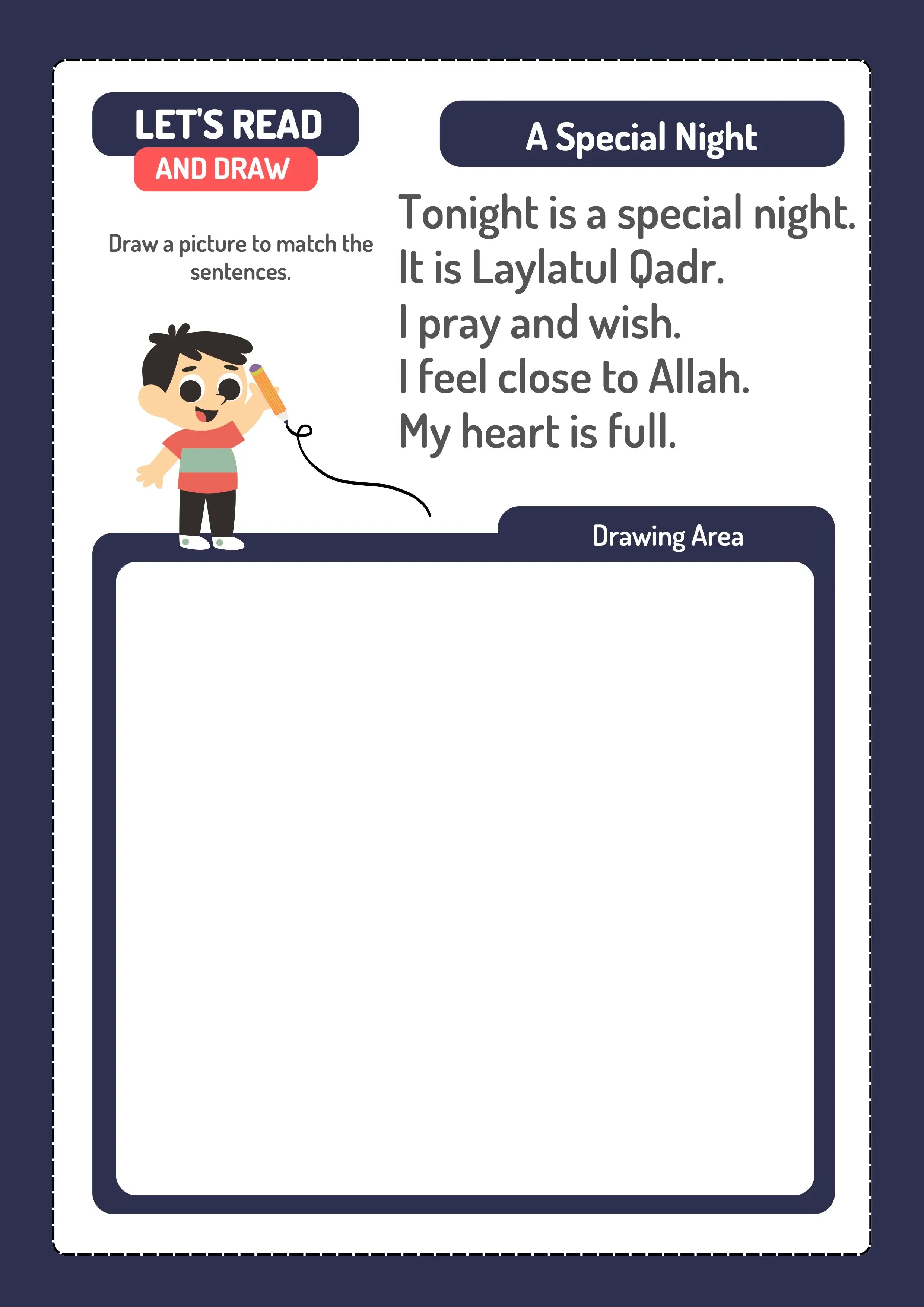 Phonics 1 - Topic: Ramadhan
