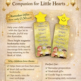 Magnetic Quran Bookmark with Foam Star Topper