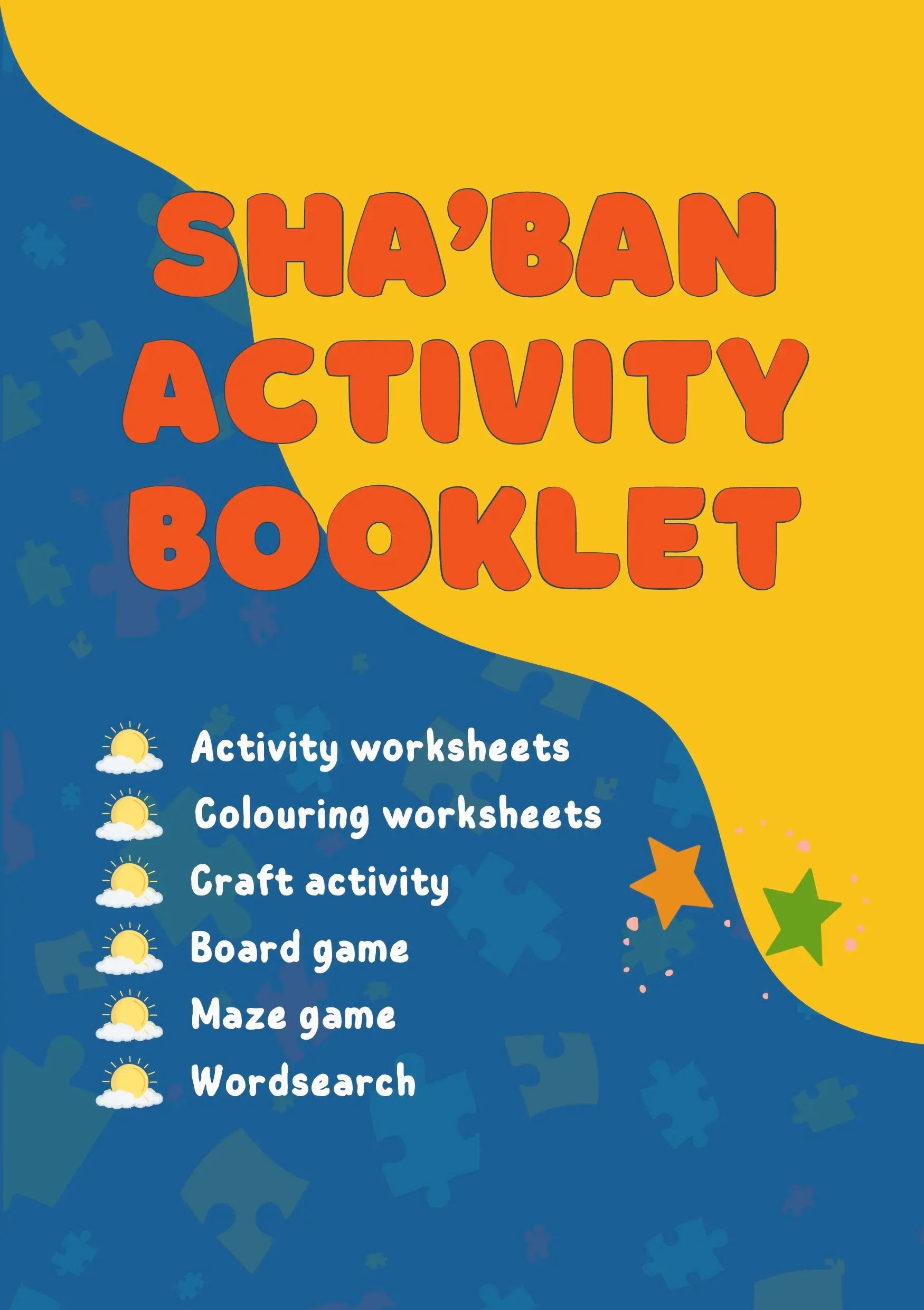 Sha'bān Activity Booklet