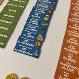 My First Daily Shia Islamic Wooden Calendar Planner with magnetic tokens
