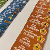 My First Daily Shia Islamic Wooden Calendar Planner with magnetic tokens