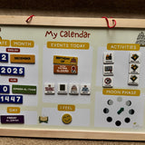 My First Daily Shia Calendar with magnetic tokens