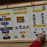 My First Daily Shia Calendar with magnetic tokens