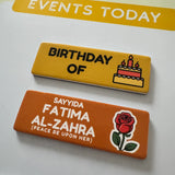 My First Daily Shia Calendar with magnetic tokens