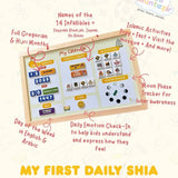 My First Daily Shia Calendar with magnetic tokens