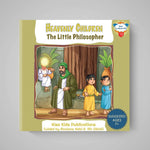 Book cover of 'The Little Philosopher' by Kiso Kids Publications on a gray background