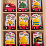 Ziyarah Train Set – A Unique Wooden Islamic Toy