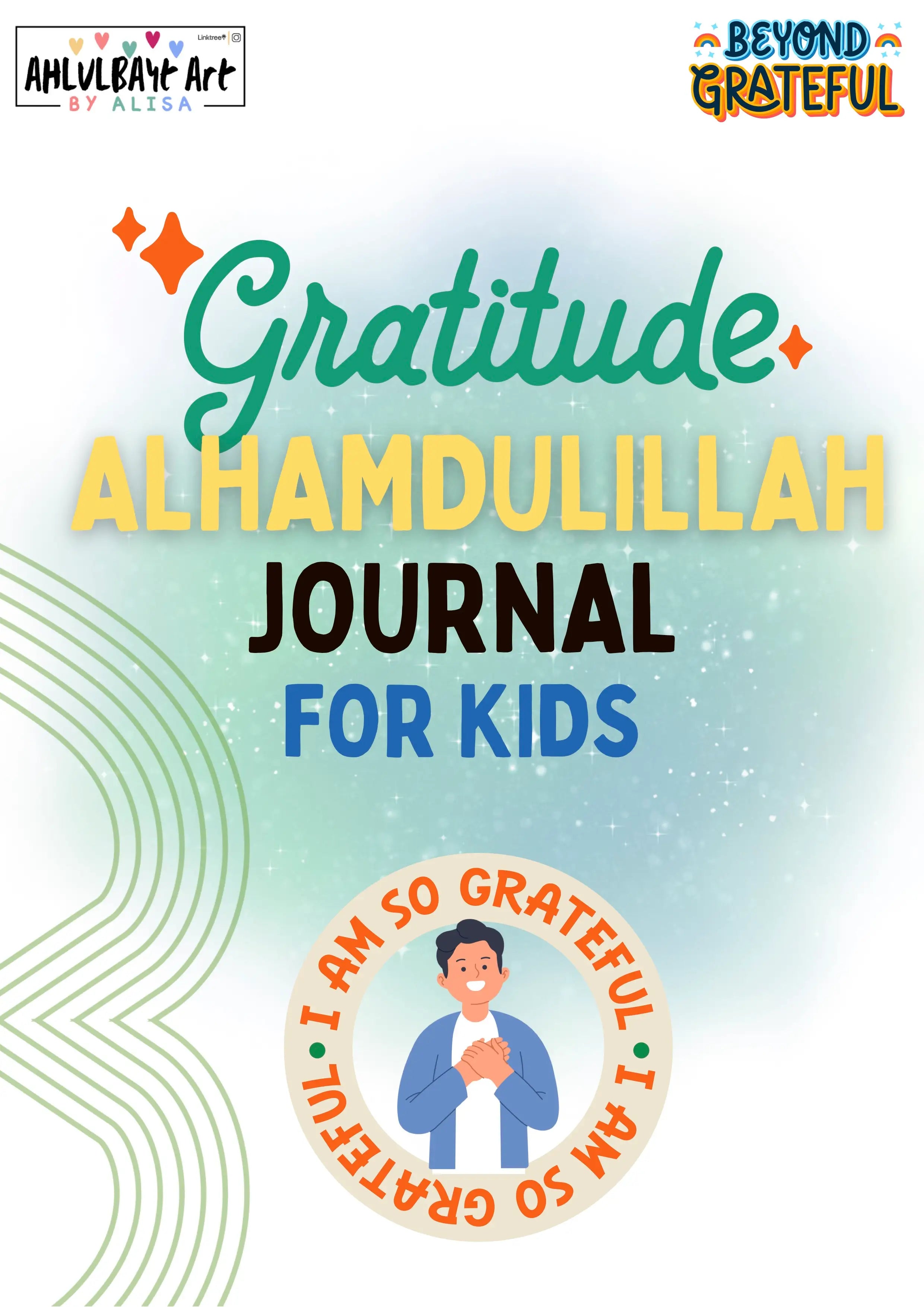 Boys Alhamdulillah Gratitude Journal
