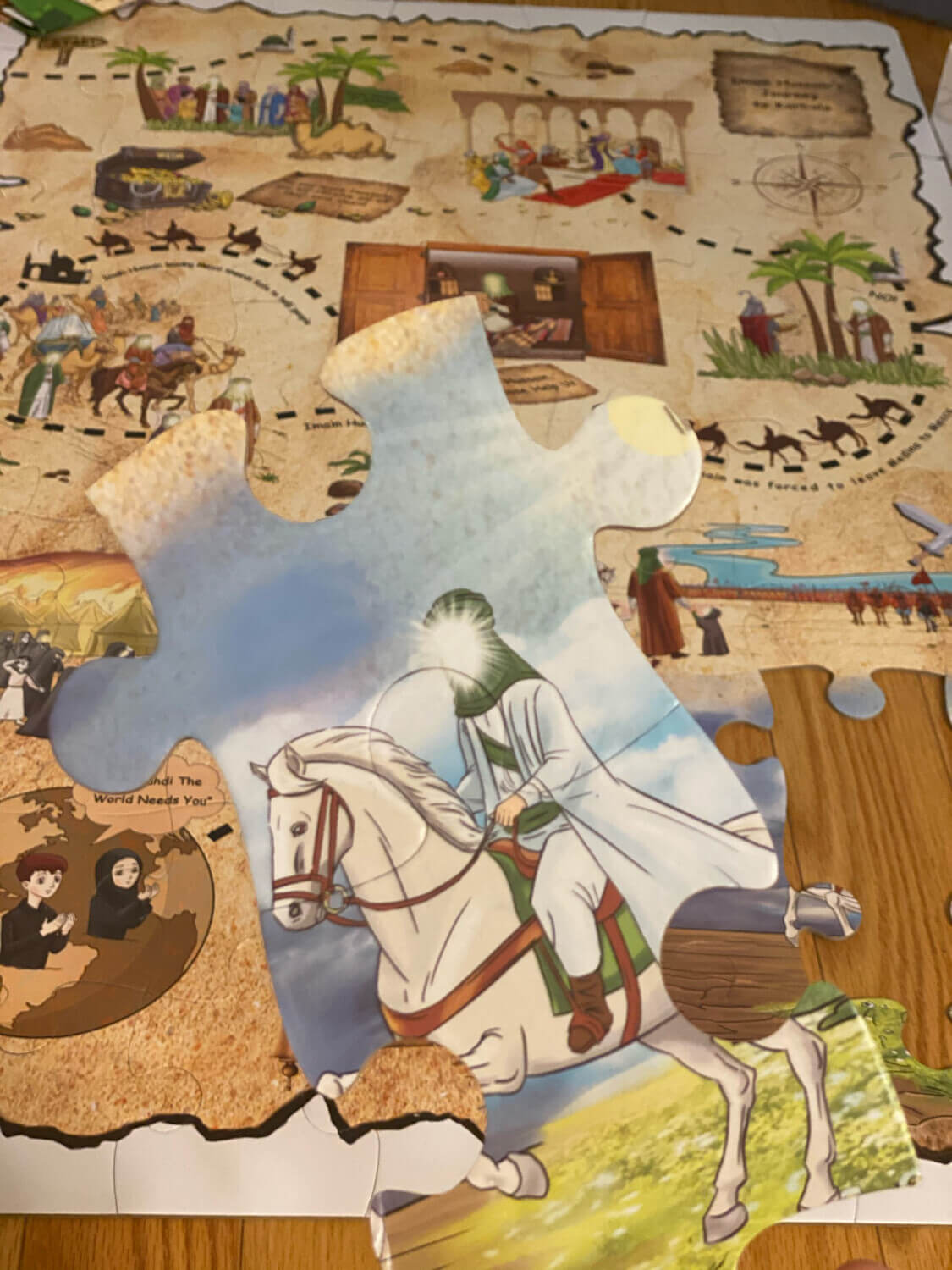  Journey of Imam Hussain to Karbala jigsaw puzzle piece