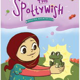 Child in a headscarf holding a frog. Every child will love this vibrant story, where wishes are granted and candies are in plentiful supply. But do we always wish for the right things? 